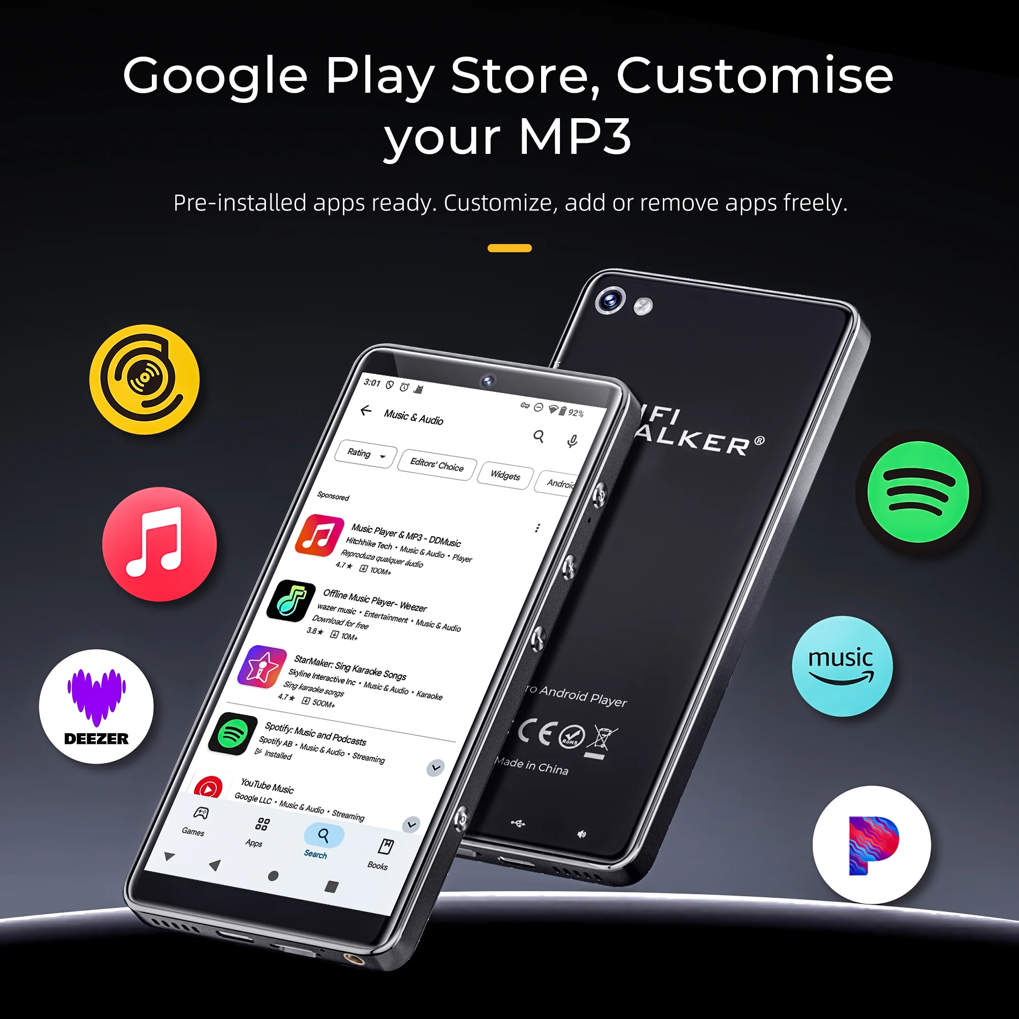 HIFI WALKER G7 Pro Android Player - Image 6
