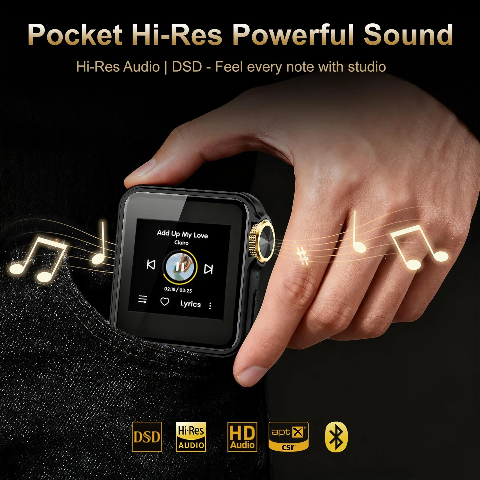 HIFI WALKER H2 Mini Hi-Res Music Player - Image 6