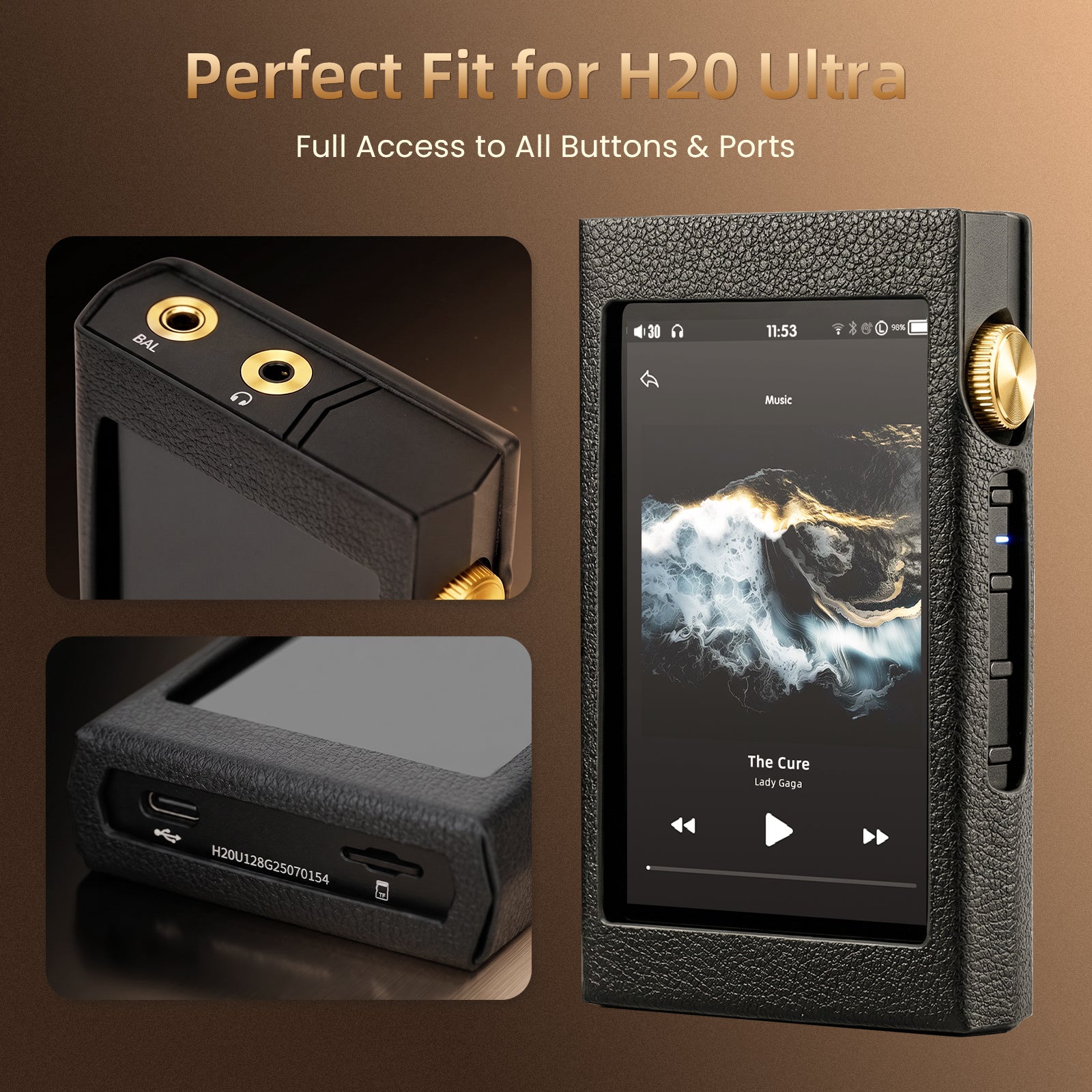 Protective PU Leather Case for H20 Ultra - Image 4